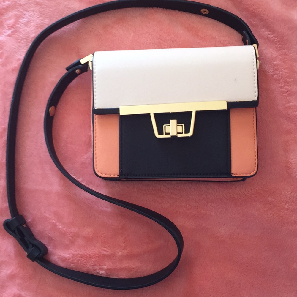 NWOT Zara Woman color block mini bag